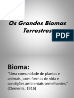 Os Grandes Biomas Terrestres