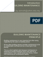 CHAPTER 1 - Introduction To Building Maintenance