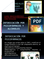 intoxicación POR PSICOFÁRMACOS y alcoholes