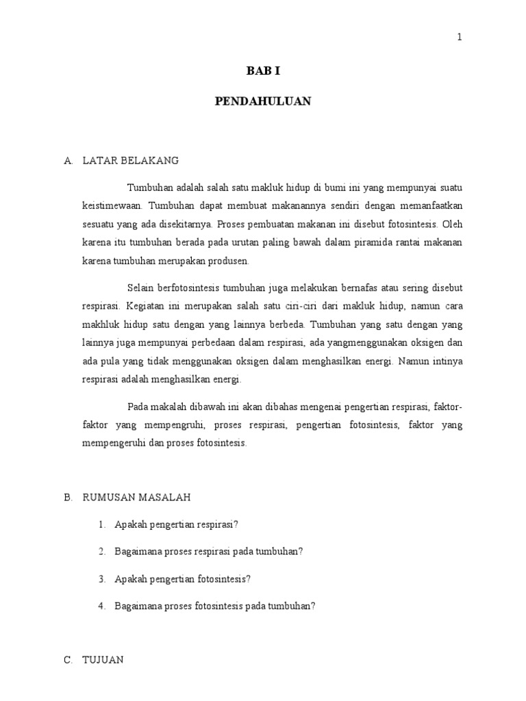 Bab I Pendahuluan