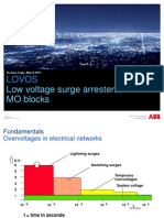 Low Voltage Surge Arresters ABB LOVOS Presentation