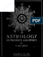 Astrology Its Technics and Ethics
