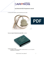 CARPROG Motorola HC05 Programmer Manual