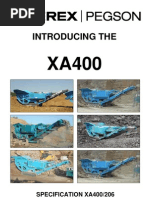Download XA400_TerexPegson Specspdf by jet snake SN130086341 doc pdf