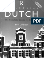 Colloquial Dutch a Complete Language Course