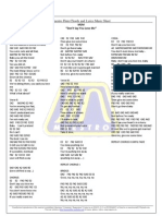 M2M - Dont Say You Love Me (Flute Sheet)