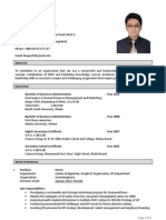 CV of Izazul Haque PDF