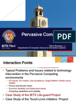 Pervasive Computing: BITS Pilani
