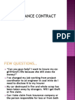 Contract of Insurance