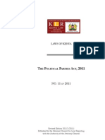 Political Parties Act (No. 11 of 2011) PDF