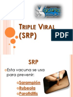 Vacuna triple viral SRP