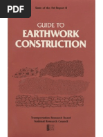 Guide To Earthwork Construction