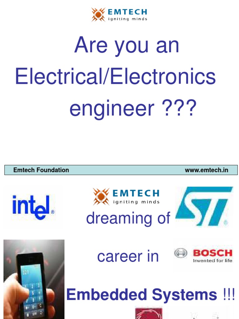 Dreaming of Career in Embedded Systems | PDF