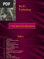 Wi-Technology: - The New Era Adventure