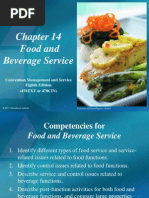 Food and Beverage Service: Convention Management and Service Eighth Edition (478TXT or 478CIN)