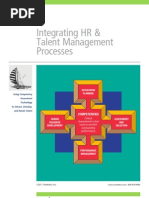 Integrating HR & Talent Management Processes: Competencies