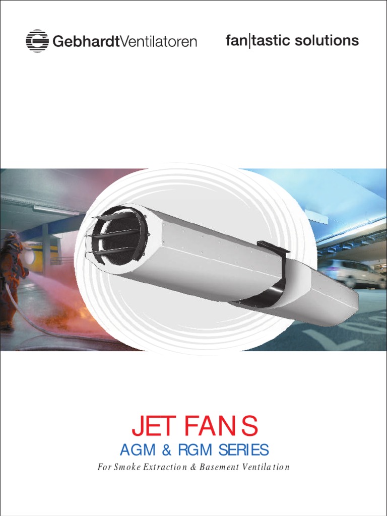 Jet Fan Catalogue PDF Duct (Flow) Mechanical Fan