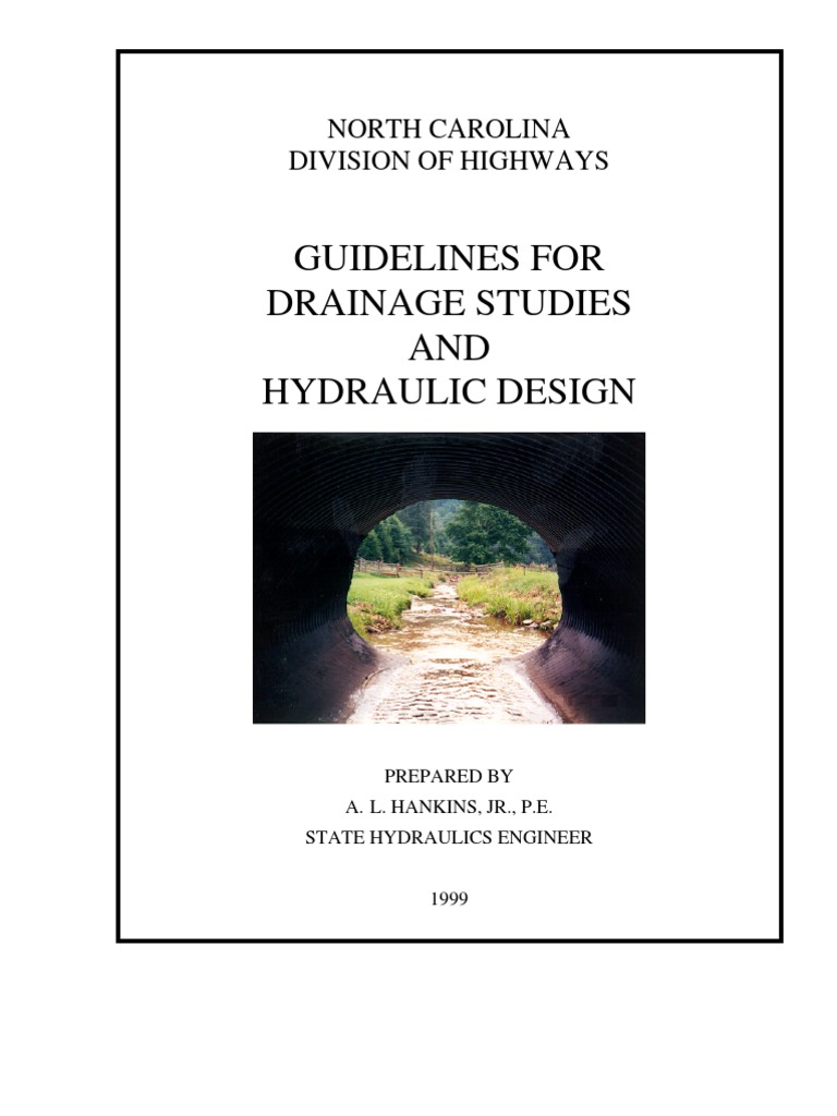 NC Highway Drainage Design Guidelines | PDF | Flood | Floodplain