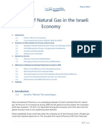 The Use of Natural Gas in the IsraeliEconomy