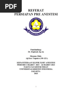 Download Referat Persiapan Pre Anestesi FKUKI by Aji Isra Saputra SN130121258 doc pdf