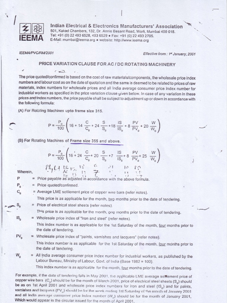 IEEMA Formula Manmade Materials Electricity