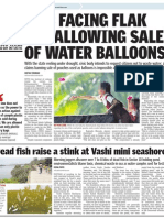 BMC Facing Flak For Allowing Sale of Water Balloons: Green