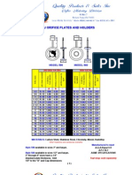 RTJ Orifice Plates and Holders: MODEL 560 MODEL 590