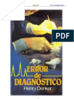 Denker Henry - Error de Diagnostico