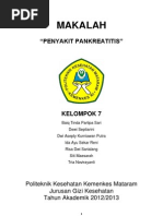 Download MAKALAH pankreatitis by Sekar Reny SN130124500 doc pdf