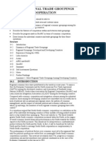 Block-5 Multilateral Arrangements, Unit-14 Regional Trade Groupings and Cooperation PDF