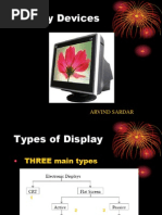 Display Devices: Arvind Sardar