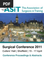 Download ASiT Conference Sheffield 2011 - Abstract Book by Association of Surgeons in Training SN130131149 doc pdf