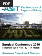 Download ASiT Conference Hull 2010 - Abstract Book by Association of Surgeons in Training SN130131697 doc pdf
