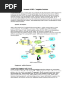 Huawei GPRS Complete Solution