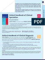 Oxford Handbook of Clinical Specialties: Seventh Edition