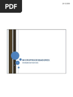 Arquitectura de Microprocessadores - Unidade de Controlo