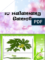 10 Halamang Gamot