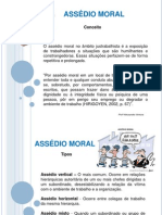 AULA - POLÍTICAS DE PREVENÇÃO DO ASSÉDIO MORAL