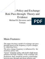 Monetary Policy and Exchange Rate Pass-Through: Theory and Evidence