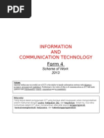 Information AND Communication Technology: Form 4