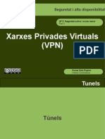 Xarxes Privades Virtuals (VPN) : Seguretat I Alta Disponibilitat
