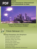 Strategi Pemasaran Global 2