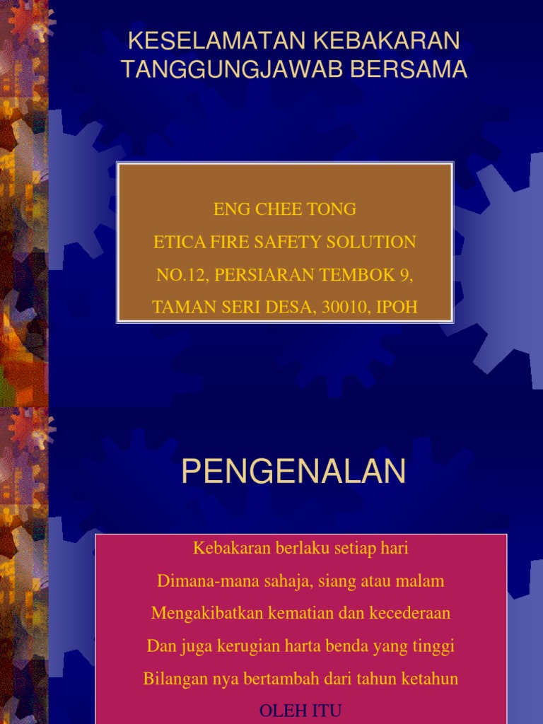 Keselamatan Kebakaran 1 Pdf