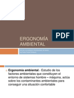 Ergonomía Ambiental