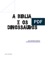 A Biblia e Os Dinossauros