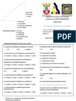 Test Evolucion Uso y Gestion Instalaciones Deportivas PDF