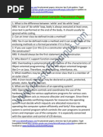 SAIL Sample Technical Placement Paper