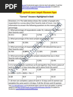 Ubisoft Sample Aptitude Placement Paper