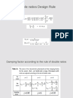 Double Ratios Design Rule for PI Controller Tuning