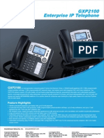 Gxp2100 Brochure English